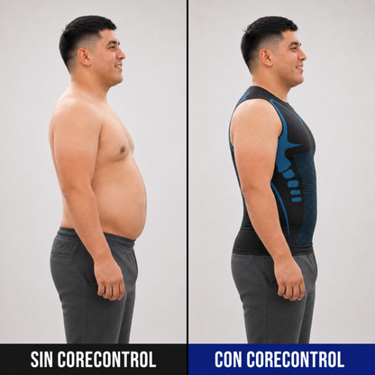 CoreControl™ | Pecho más plano y abdomen más firme