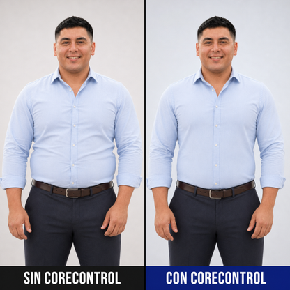 CoreControl™ | Pecho más plano y abdomen más firme